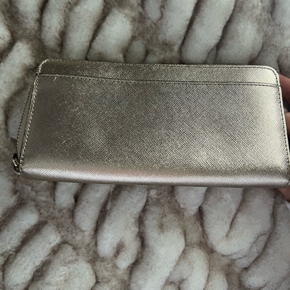 Kate Spade Large Shimmery Wallet - Picture 11 of 12